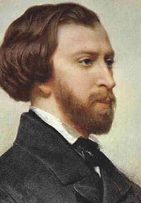Alfred De Musset Portrait