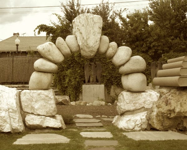Gilgal Garden Arch With Sepia Tint