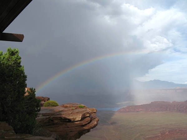 Rainbow at Dead Horse State Park