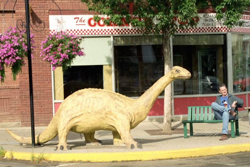 Mike Bench Dinosaur Drumheller