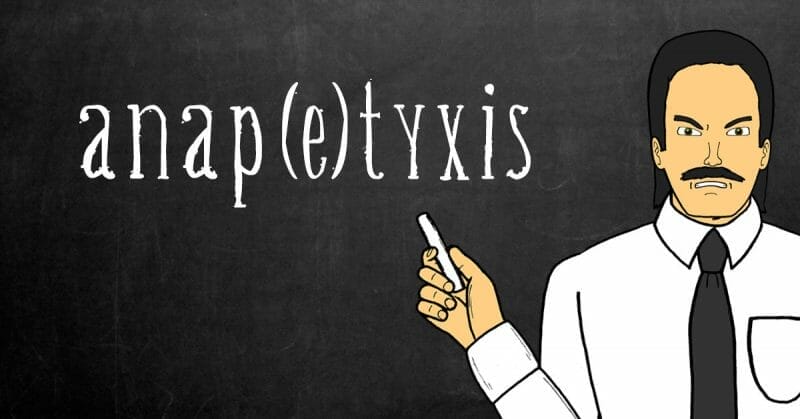 Anaptyxis On Blackboard